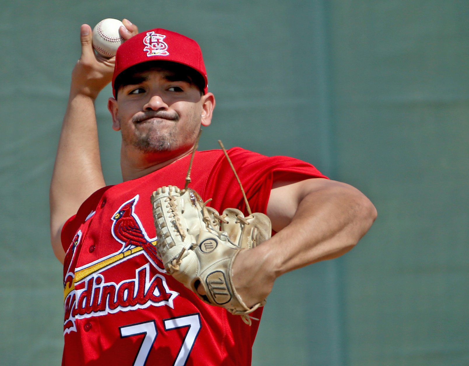 First official workout of Cardinals spring training